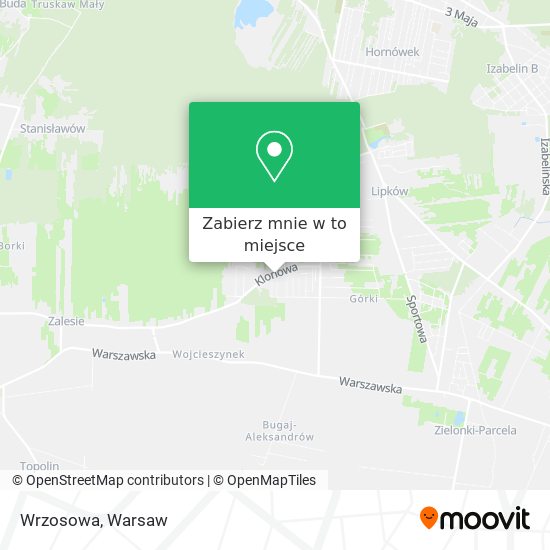 Mapa Wrzosowa