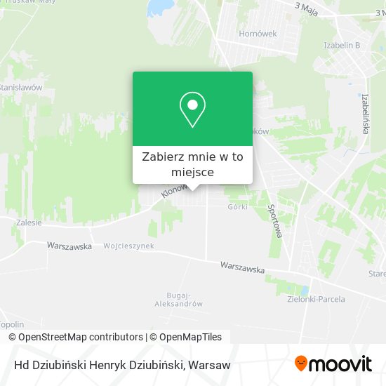 Mapa Hd Dziubiński Henryk Dziubiński