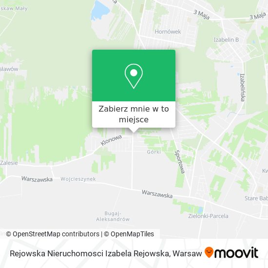 Mapa Rejowska Nieruchomosci Izabela Rejowska