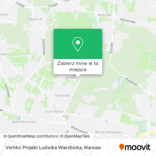 Mapa Vertiko Projekt Ludwika Wierzbicka