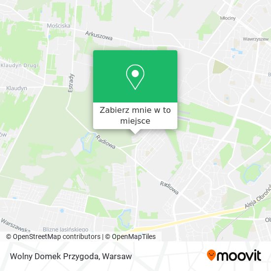 Mapa Wolny Domek Przygoda