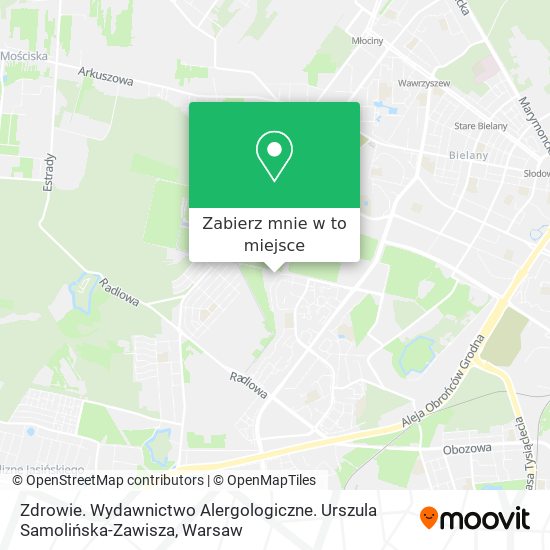 Mapa Zdrowie. Wydawnictwo Alergologiczne. Urszula Samolińska-Zawisza