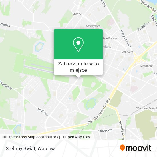 Mapa Srebrny Świat