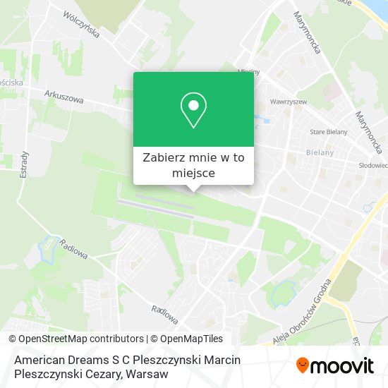 Mapa American Dreams S C Pleszczynski Marcin Pleszczynski Cezary