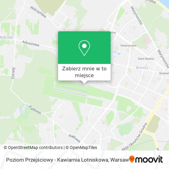 Mapa Poziom Przejściowy - Kawiarnia Lotniskowa