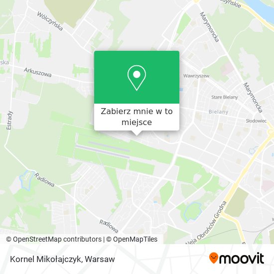 Mapa Kornel Mikołajczyk