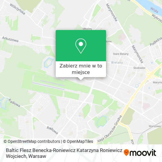 Mapa Baltic Flesz Benecka-Roniewicz Katarzyna Roniewicz Wojciech