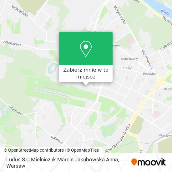 Mapa Ludus S C Mielniczuk Marcin Jakubowska Anna