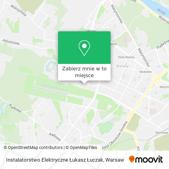 Mapa Instalatorstwo Elektryczne Łukasz Łuczak