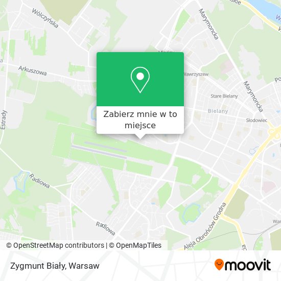 Mapa Zygmunt Biały