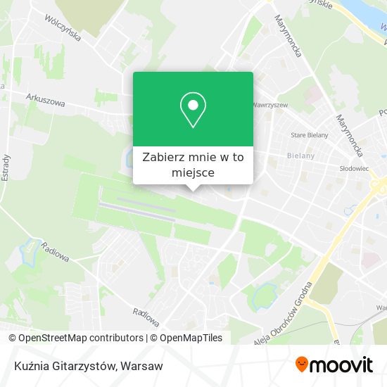 Mapa Kuźnia Gitarzystów