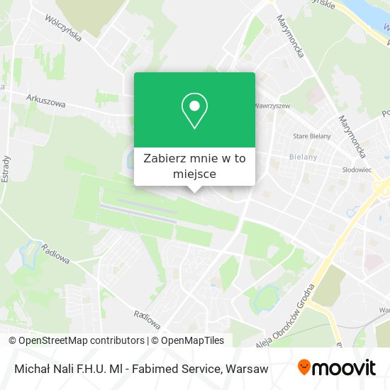 Mapa Michał Nali F.H.U. Ml - Fabimed Service