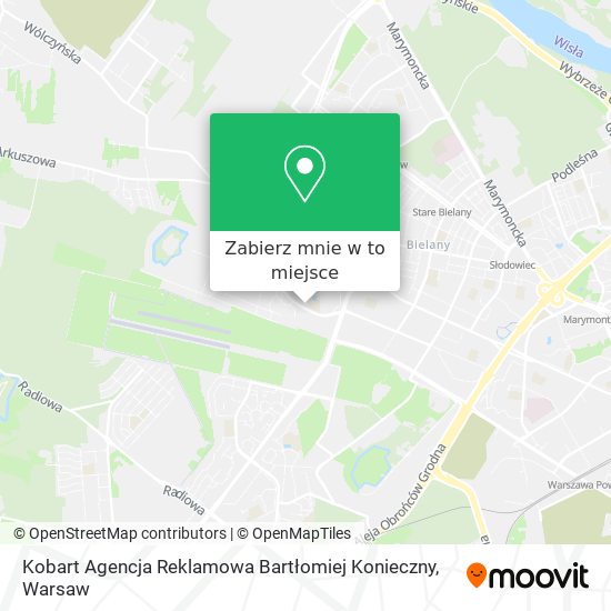 Mapa Kobart Agencja Reklamowa Bartłomiej Konieczny