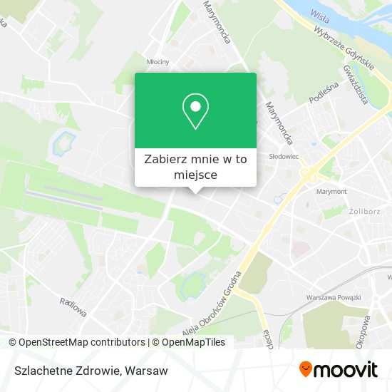 Mapa Szlachetne Zdrowie