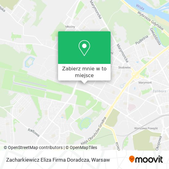 Mapa Zacharkiewicz Eliza Firma Doradcza