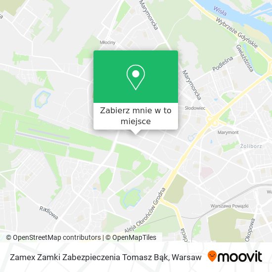 Mapa Zamex Zamki Zabezpieczenia Tomasz Bąk