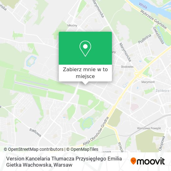 Mapa Version Kancelaria Tłumacza Przysięgłego Emilia Gietka Wachowska