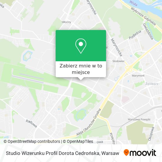 Mapa Studio Wizerunku Profil Dorota Cedrońska