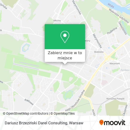 Mapa Dariusz Brzeziński Darel Consulting