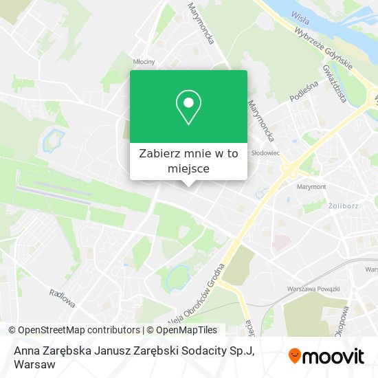 Mapa Anna Zarębska Janusz Zarębski Sodacity Sp.J