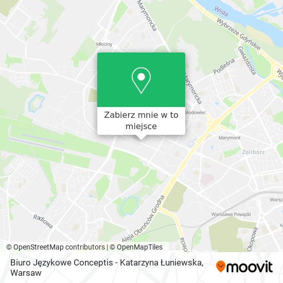 Mapa Biuro Językowe Conceptis - Katarzyna Łuniewska