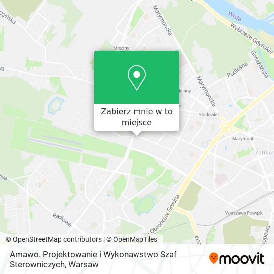 Mapa Amawo. Projektowanie i Wykonawstwo Szaf Sterowniczych