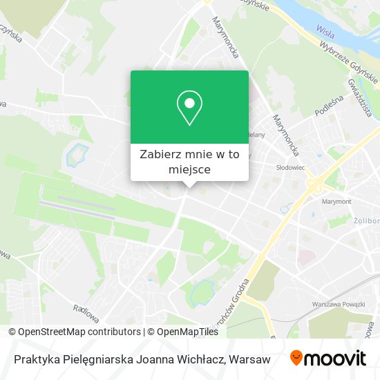 Mapa Praktyka Pielęgniarska Joanna Wichłacz