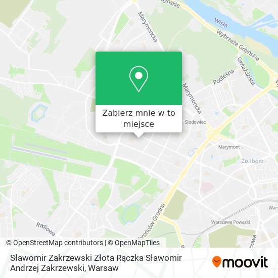 Mapa Sławomir Zakrzewski Złota Rączka Sławomir Andrzej Zakrzewski