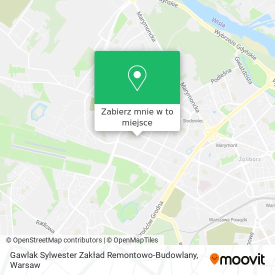 Mapa Gawlak Sylwester Zakład Remontowo-Budowlany