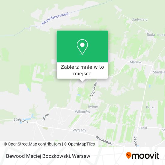 Mapa Bewood Maciej Boczkowski