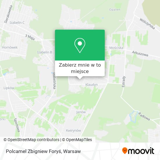 Mapa Polcamel Zbigniew Foryś