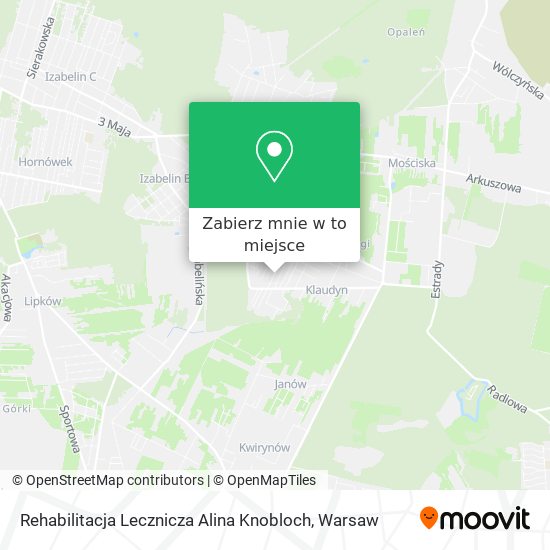 Mapa Rehabilitacja Lecznicza Alina Knobloch