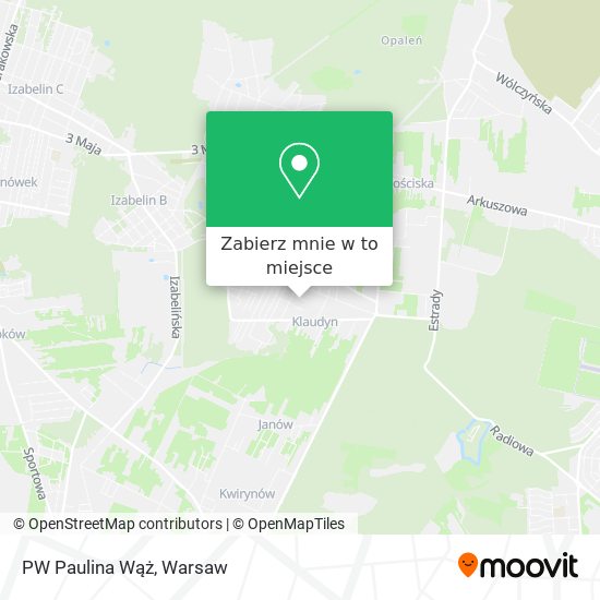 Mapa PW Paulina Wąż