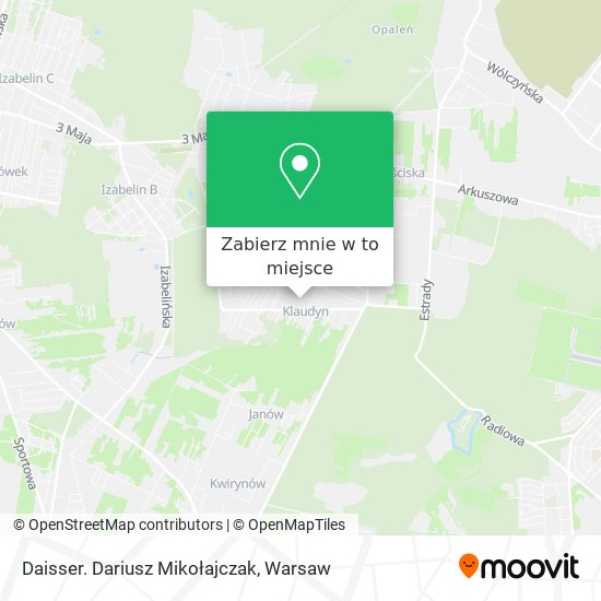 Mapa Daisser. Dariusz Mikołajczak