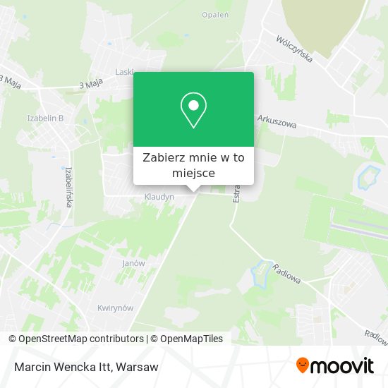 Mapa Marcin Wencka Itt