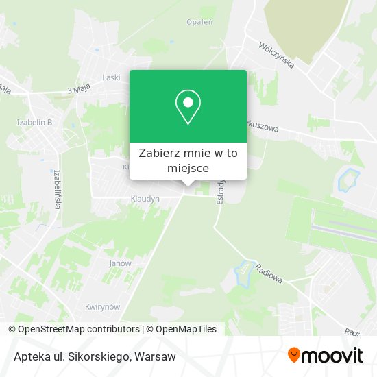 Mapa Apteka ul. Sikorskiego