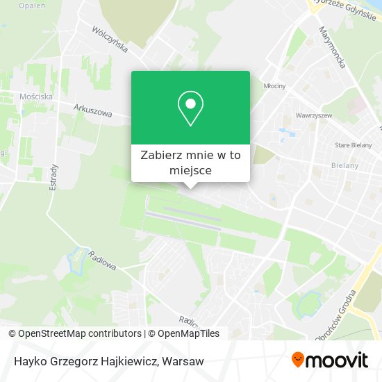 Mapa Hayko Grzegorz Hajkiewicz