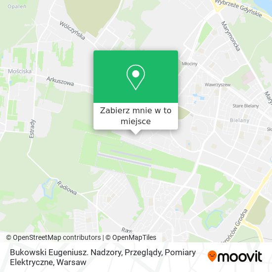 Mapa Bukowski Eugeniusz. Nadzory, Przeglądy, Pomiary Elektryczne