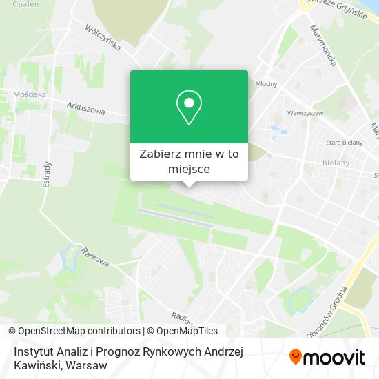 Mapa Instytut Analiz i Prognoz Rynkowych Andrzej Kawiński