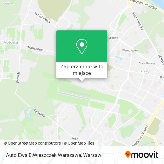 Mapa Auto Ewa E.Wieszczek Warszawa