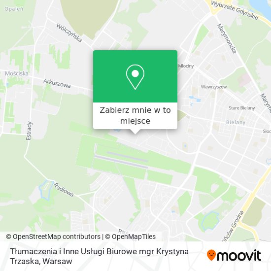 Mapa Tłumaczenia i Inne Usługi Biurowe mgr Krystyna Trzaska