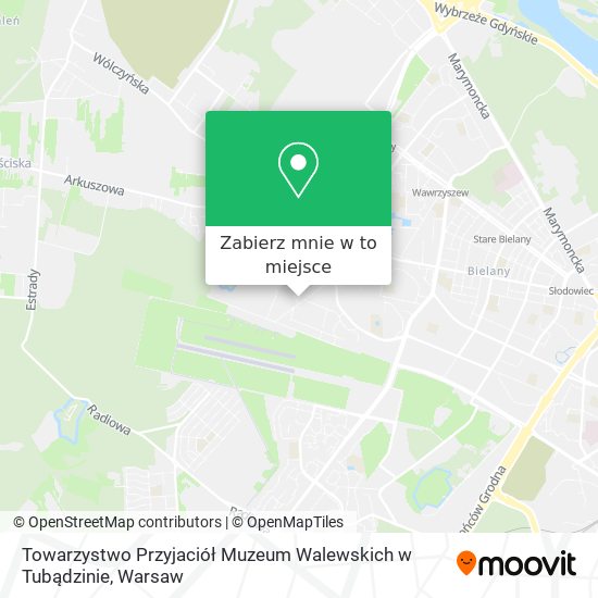 Mapa Towarzystwo Przyjaciół Muzeum Walewskich w Tubądzinie