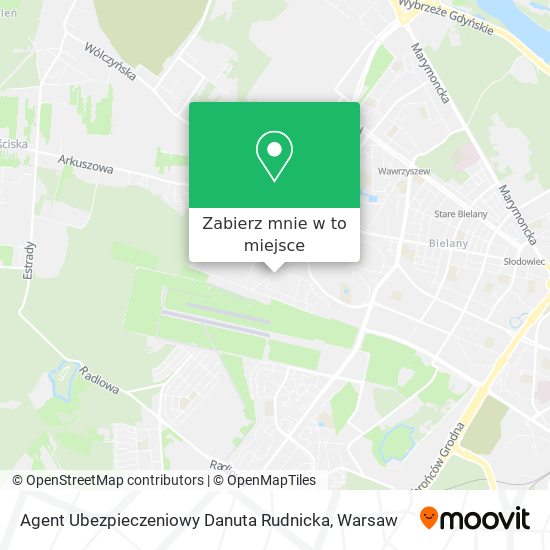 Mapa Agent Ubezpieczeniowy Danuta Rudnicka