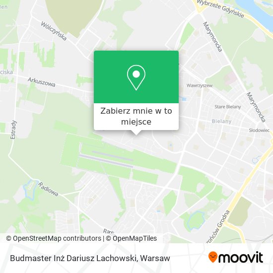 Mapa Budmaster Inż Dariusz Lachowski