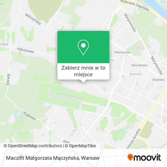 Mapa Maczifit Małgorzata Mączyńska