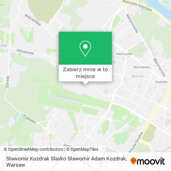 Mapa Sławomir Kozdrak Slavko Sławomir Adam Kozdrak