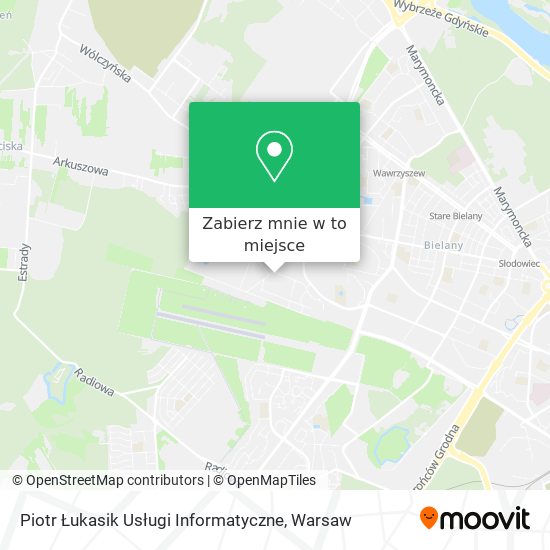 Mapa Piotr Łukasik Usługi Informatyczne