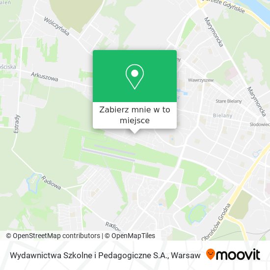 Mapa Wydawnictwa Szkolne i Pedagogiczne S.A.