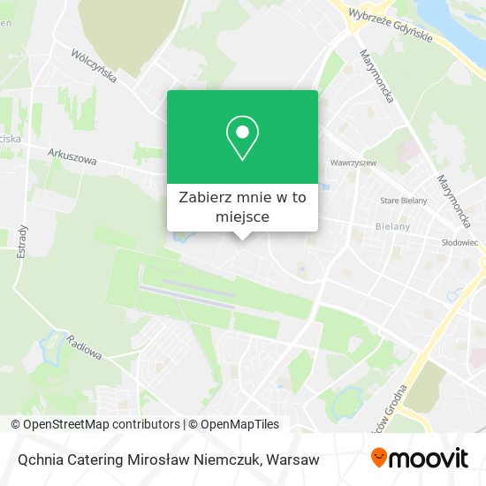 Mapa Qchnia Catering Mirosław Niemczuk