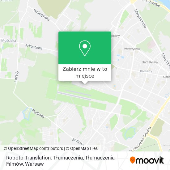 Mapa Roboto Translation. Tłumaczenia, Tłumaczenia Filmów